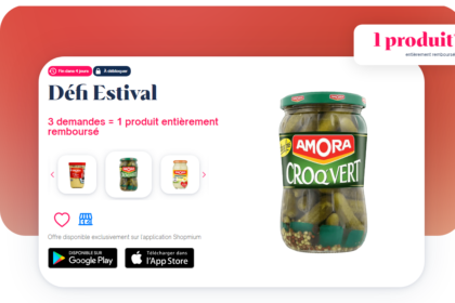 Offre Cornichon amora shopmium