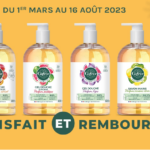 offre gifrer gel douche satisfait et rembourse