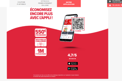 l'application mobile coupon network
